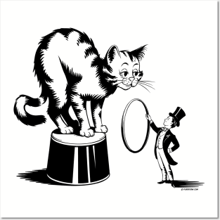 Circus Cat Posters and Art